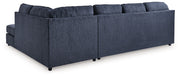 Albar Place - Sectional With Ottoman - R&R Furniture Gallery (Fountain Valley, CA)