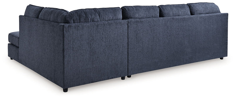 Albar Place - Sectional With Ottoman - R&R Furniture Gallery (Fountain Valley, CA)