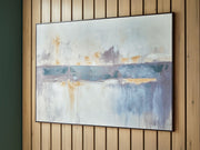 Gatesford - Wall Art - Blue / White / Tan - R&R Furniture Gallery (Fountain Valley, CA)