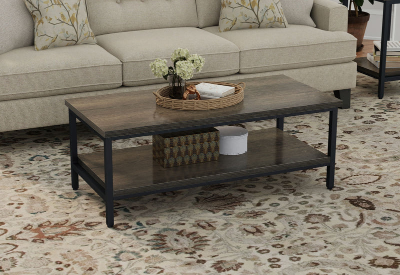 Coffee Table - Brown - Solid Wood - R&R Furniture Gallery (Fountain Valley, CA)
