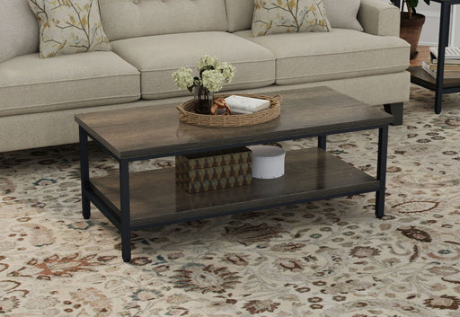 Coffee Table - Brown - Solid Wood - R&R Furniture Gallery (Fountain Valley, CA)