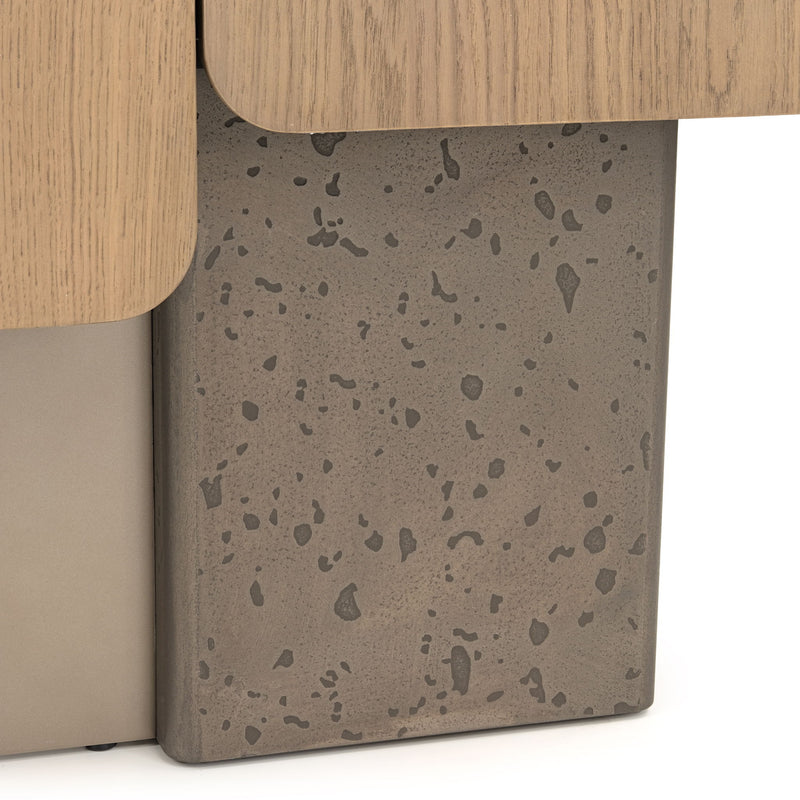 Bristol Point - Bar Cabinet - Saddle Brown - R&R Furniture Gallery (Fountain Valley, CA)