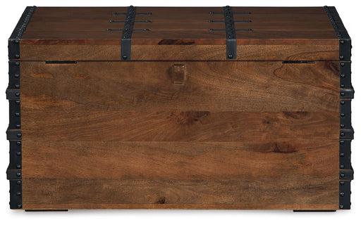 Kettleby - Storage Trunk - Brown - R&R Furniture Gallery (Fountain Valley, CA)
