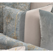 Debonair - 10-Piece King Comforter Set - Mist - R&R Furniture Gallery (Fountain Valley, CA)