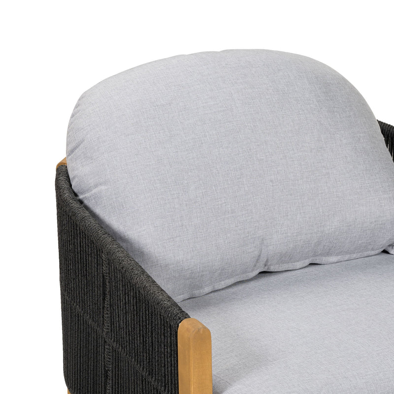 Grotta - Outdoor Wood Club Chair (Set of 2) - R&R Furniture Gallery (Fountain Valley, CA)
