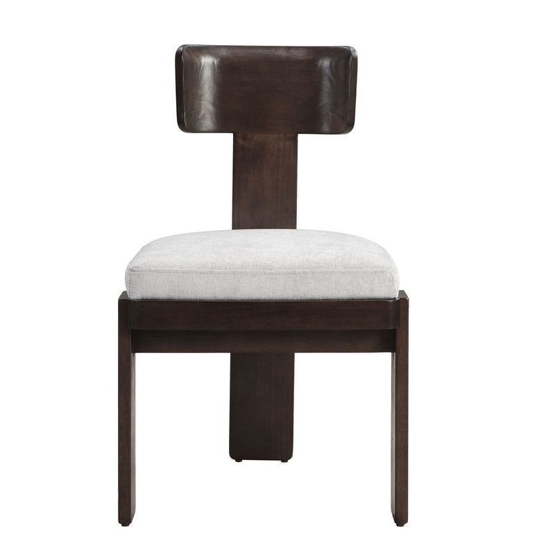 Upholstered Dining Fabric Side Chairs (Set of 2) - R&R Furniture Gallery (Fountain Valley, CA)