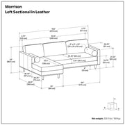 Morrison - Upholstered Sectional Sofa - R&R Furniture Gallery (Fountain Valley, CA)