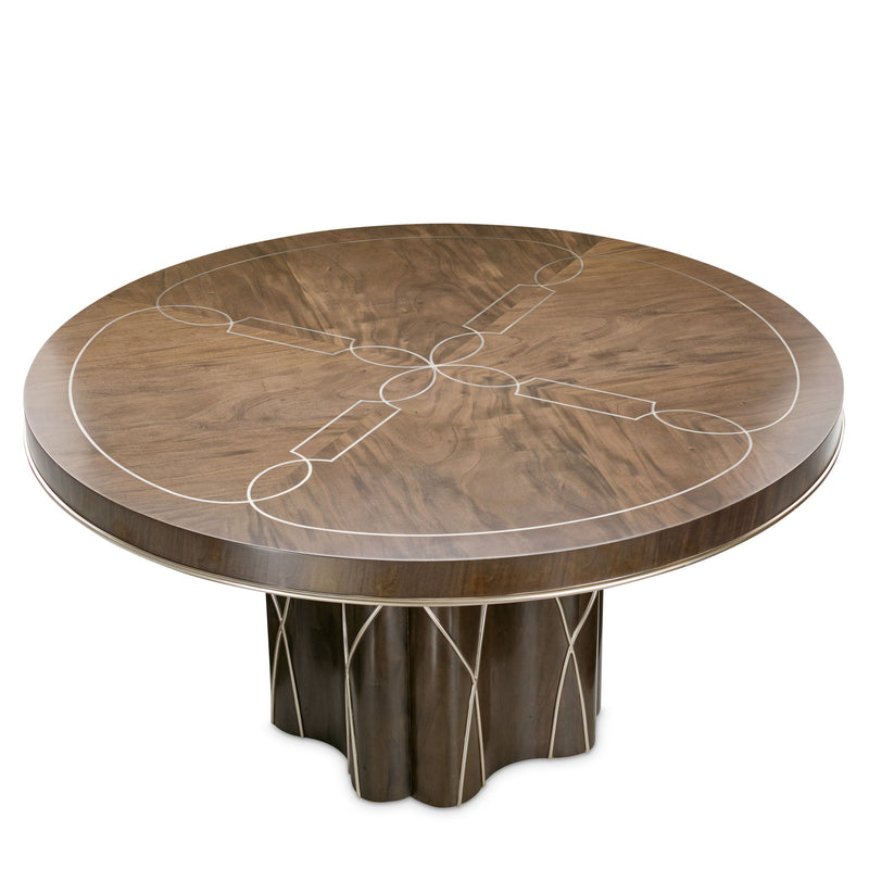 Villa Cherie - Round Dining Table - R&R Furniture Gallery (Fountain Valley, CA)