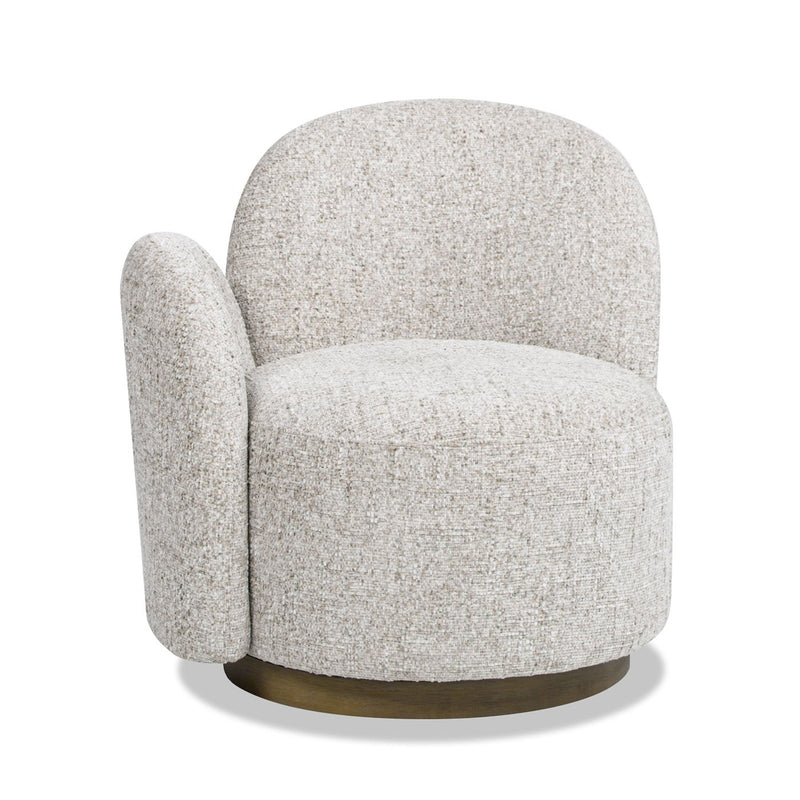 Duo - One-Arm Swivel Accent Chair - R&R Furniture Gallery (Fountain Valley, CA)