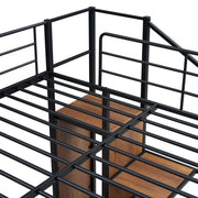 Bunk Bed With Lateral Storage Ladder And Wardrobe - R&R Furniture Gallery (Fountain Valley, CA)