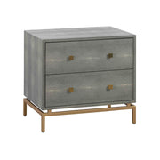 Pesce - 2 Drawer Nightstand - R&R Furniture Gallery (Fountain Valley, CA)