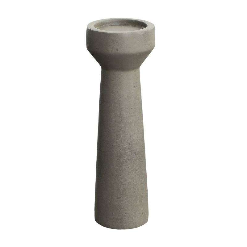 Benicia - Outdoor Candle Stand - Gray