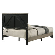Joanna - Queen Bed With LED - Weathered Gray - R&R Furniture Gallery (Fountain Valley, CA)