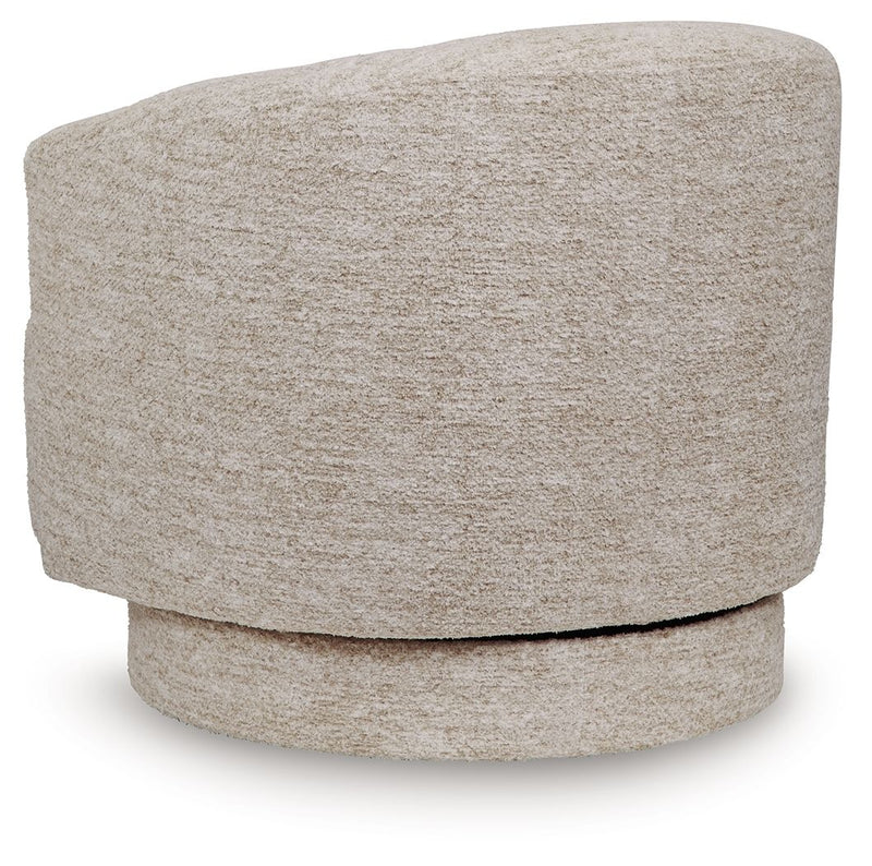 Wardsor - Swivel Chair - Stone - R&R Furniture Gallery (Fountain Valley, CA)