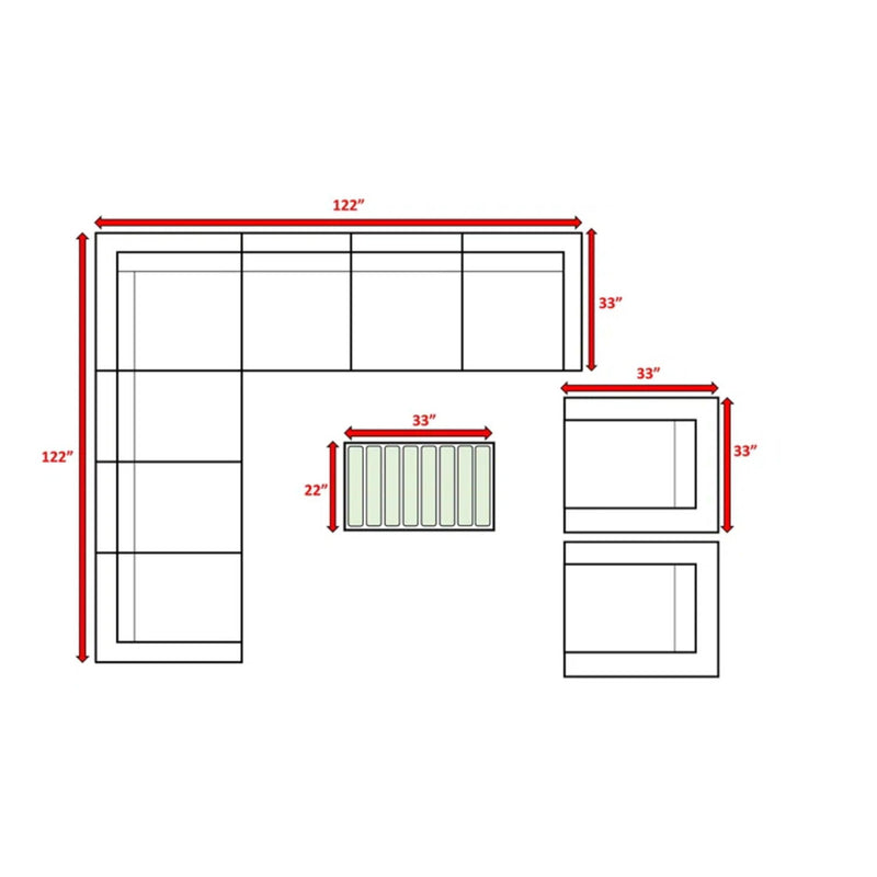 Stylish Sofa Seating Group With Cushions Perfect For Outdoor Gatherings - R&R Furniture Gallery (Fountain Valley, CA)