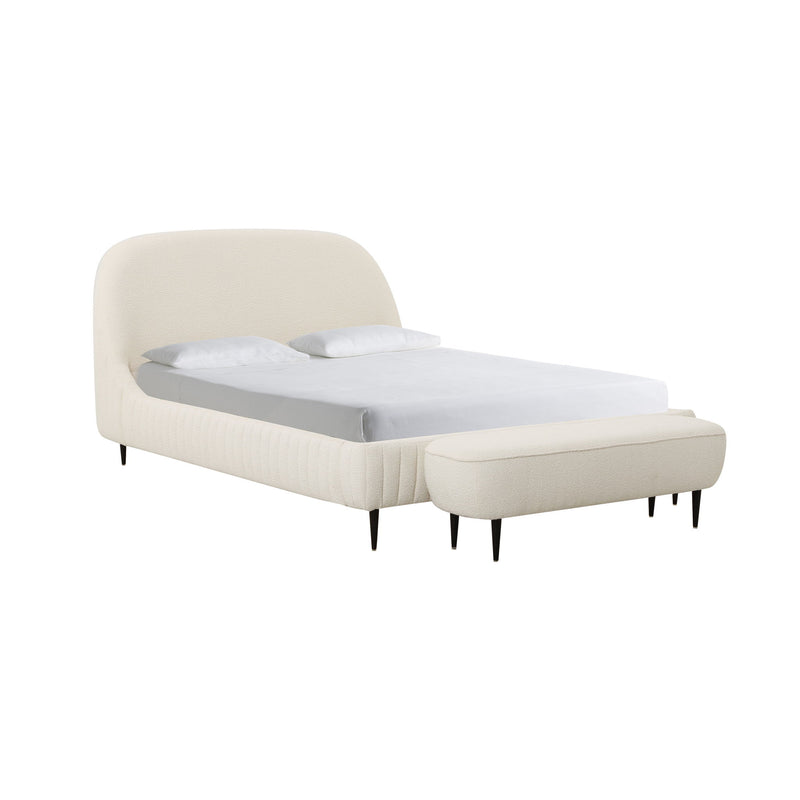 Denise - Boucle Bed - R&R Furniture Gallery (Fountain Valley, CA)