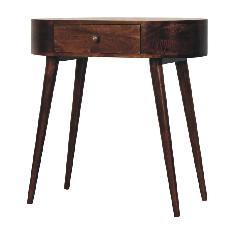 Rounded Wood Table - R&R Furniture Gallery (Fountain Valley, CA)