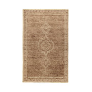 Hand-knotted Cairo area rug by Classic Home featuring intricate patterns and rich colors, perfect for adding elegance to any space.