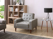 Glory Furniture Andrews chair bed futon chair with wooden frame and cushioned seating, convertible into a bed for versatile comfort.
