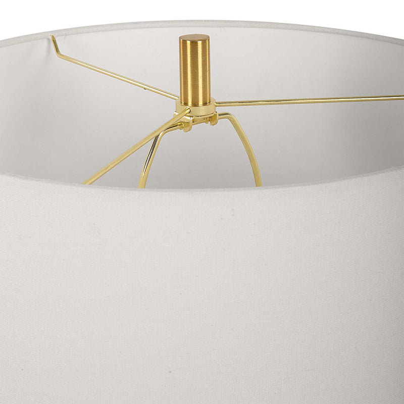 Three Rings - Contemporary Table Lamp - Beige
