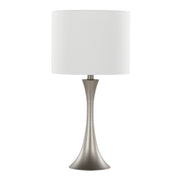 Lumi Source Lenuxe contemporary table lamp set with sleek modern design, featuring two stylish lamps on a minimalist surface.