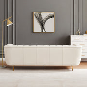 Lamattina - Genuine Italian Channel Tufted Sofa - R&R Furniture Gallery (Fountain Valley, CA)