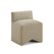 Pippa - Mohair Stool - Taupe - R&R Furniture Gallery (Fountain Valley, CA)