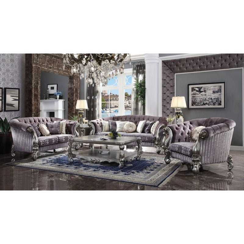 Versailles - Sofa (w/7 Pillows) - R&R Furniture Gallery (Fountain Valley, CA)