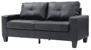 Modern Newbury modular sofa by Glory Furniture, featuring sleek stationary design with plush cushions in a contemporary living room setting.