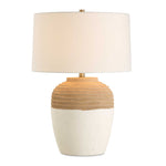 Bellaby - Terracotta Table Lamp - Brown / White