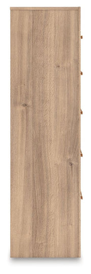 Kinlanni - Five Drawer Chest - Tan - R&R Furniture Gallery (Fountain Valley, CA)
