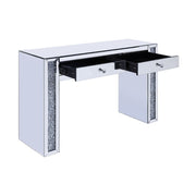 Noralie - Vanity Desk - Faux Diamonds & Mirrored - R&R Furniture Gallery (Fountain Valley, CA)