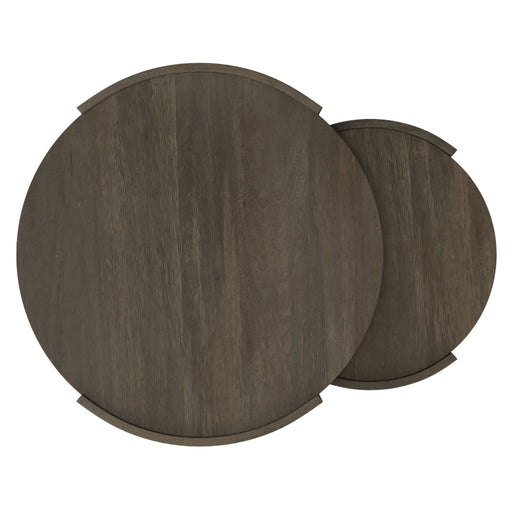 Robin - 2 Piece Nesting Table - Gray - R&R Furniture Gallery (Fountain Valley, CA)
