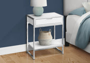 Accent Side Table, Storage Drawer, Spacious Tabletop - R&R Furniture Gallery (Fountain Valley, CA)