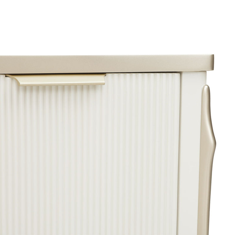La Marisia - Media Cabinet - Creamy Pearl - R&R Furniture Gallery (Fountain Valley, CA)