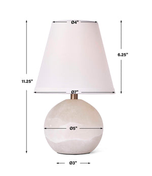 Snowball - Mini Lamp - White