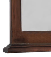 Glory Furniture Summit mirror with a sleek, modern design and a large rectangular reflective surface.