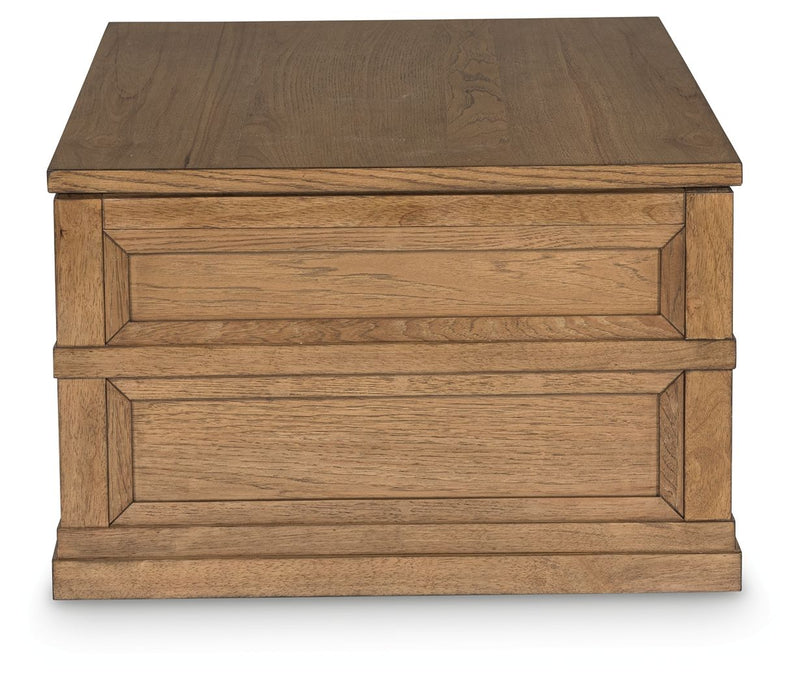 Sharlance - Lift Top Cocktail Table - Light Brown - R&R Furniture Gallery (Fountain Valley, CA)