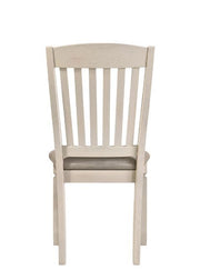 Fedele - Side Chair (Set of 2) - Tan Fabric & Cream - R&R Furniture Gallery (Fountain Valley, CA)