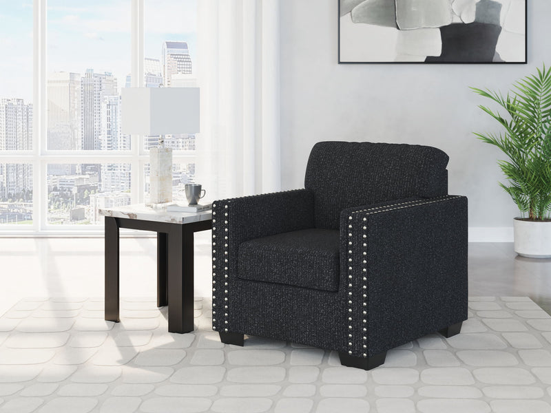 Jasmine Peaks - Chair - Coal - R&R Furniture Gallery (Fountain Valley, CA)