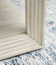 Marxhart - Square End Table - Bisque - R&R Furniture Gallery (Fountain Valley, CA)