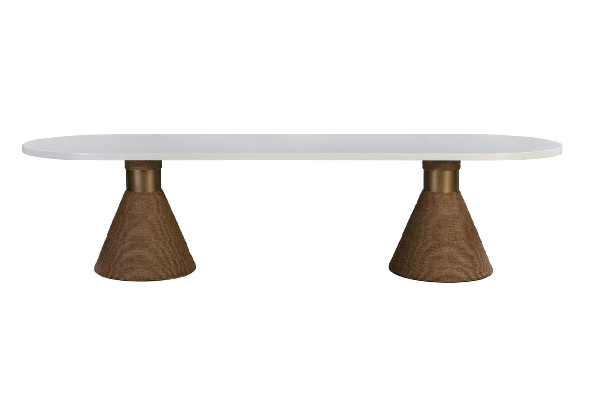 Rishi - Rope Oval Table - R&R Furniture Gallery (Fountain Valley, CA)