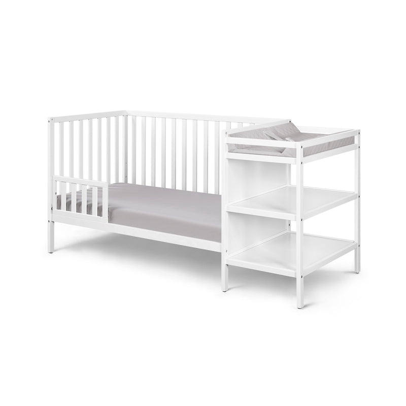 Palmer - 3-in-1 Convertible Crib / Changer Combo - R&R Furniture Gallery (Fountain Valley, CA)