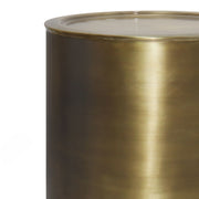Corbin - Handcrafted Metal Side Table - R&R Furniture Gallery (Fountain Valley, CA)