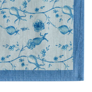 Set of four Dolce natural cotton napkins by TOV Furniture, showcasing soft, woven fabric in neutral tones for elegant table settings.