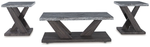 Bensonale - Occasional Table Set (Set of 3) - Brown / Gray - R&R Furniture Gallery (Fountain Valley, CA)