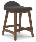 Lyncott - Upholstered Barstool (Set of 2) - R&R Furniture Gallery (Fountain Valley, CA)