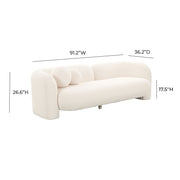 Amelie - Faux Fur Sofa - R&R Furniture Gallery (Fountain Valley, CA)