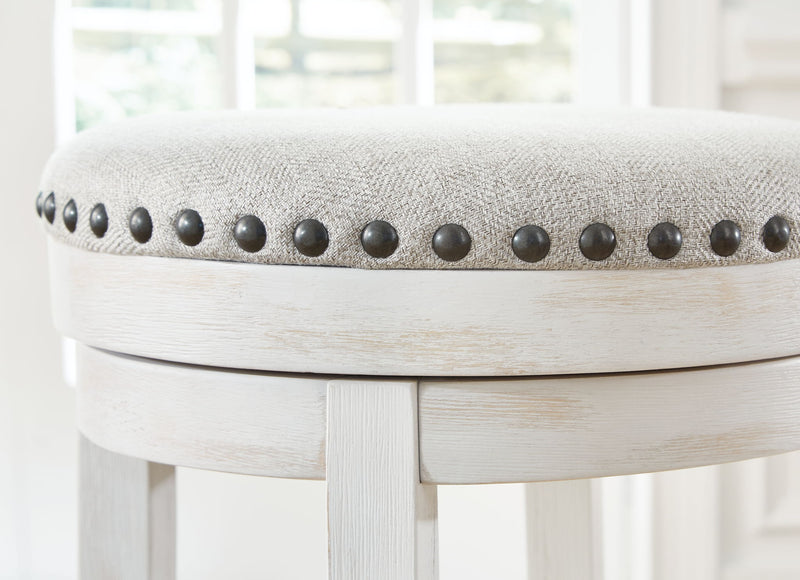 Valebeck - Upholstered Swivel Stool - R&R Furniture Gallery (Fountain Valley, CA)