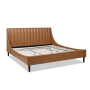 Aspen - Vertical Tufted Modern Headboard Platform Bed Set - R&R Furniture Gallery (Fountain Valley, CA)